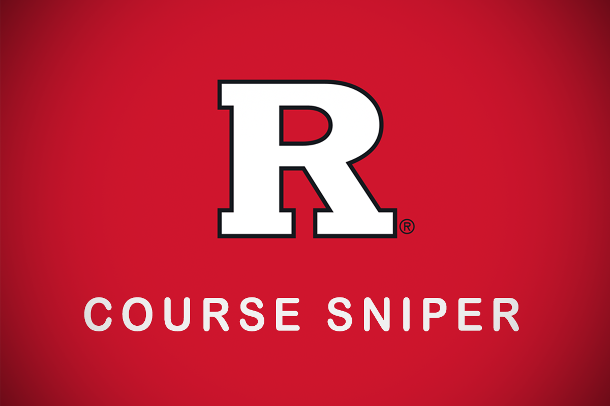 Rutgers Course Sniper Zhizhang Deng